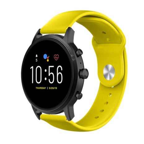 Strap-it® Strap-it Fossil Gen 5 sport band (geel)