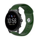 Strap-it® Fossil Gen 5 sport band (legergroen)