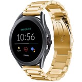 Strap-it® Fossil Gen 5e - 44mm stalen band (goud)
