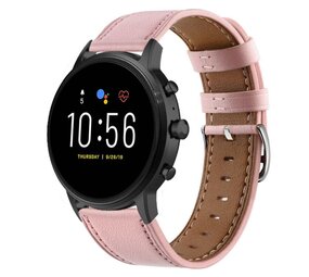 Strap-it® Fossil Gen 5 bandje leer (roze)