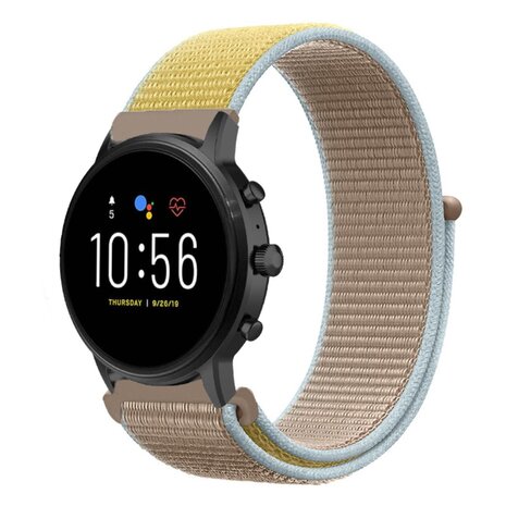 Strap-it® Strap-it Fossil Gen 5 nylon band (camel)