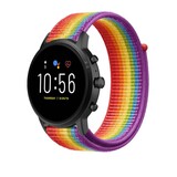 Strap-it® Fossil Gen 5 nylon band (regenboog)