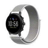 Strap-it® Fossil Gen 5 nylon band (zeeschelp)