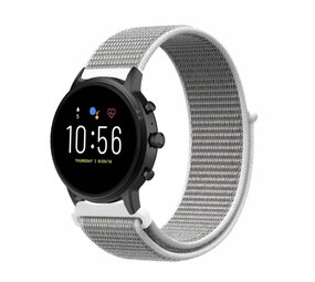 Strap-it® Fossil Gen 5 nylon band (zeeschelp)