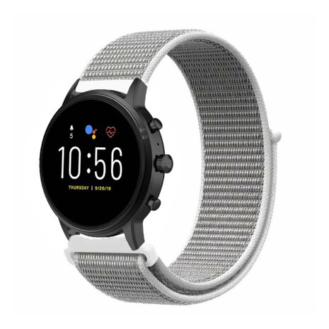 Strap-it® Strap-it Fossil Gen 5 nylon band (zeeschelp)