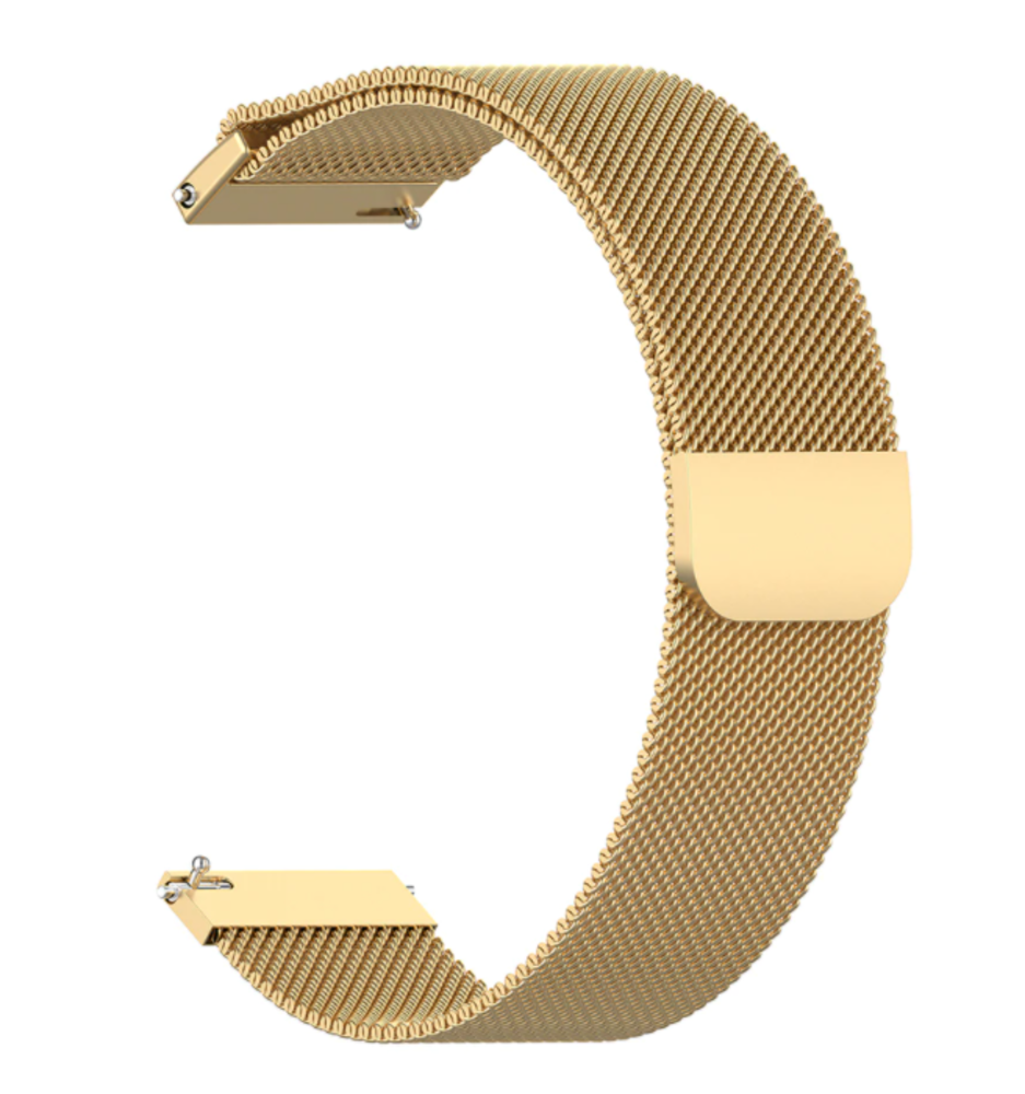 Strap-it® Strap-it OnePlus Watch 3 Milanese band (goud)