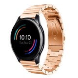 Strap-it® OnePlus Watch 3 metalen bandje (rosé goud)
