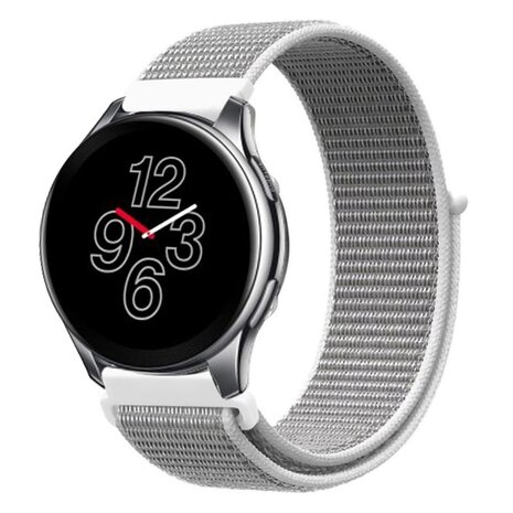 Strap-it® Strap-it OnePlus Watch 3 nylon bandje (zeeschelp)