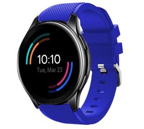Strap-it® OnePlus Watch 3 siliconen bandje (blauw)