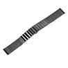 Strap-it® Strap-it OnePlus Watch 3 stalen Milanese band (zwart) Strap-it® Strap-it OnePlus Watch 3 stalen Milanese band (zwart)