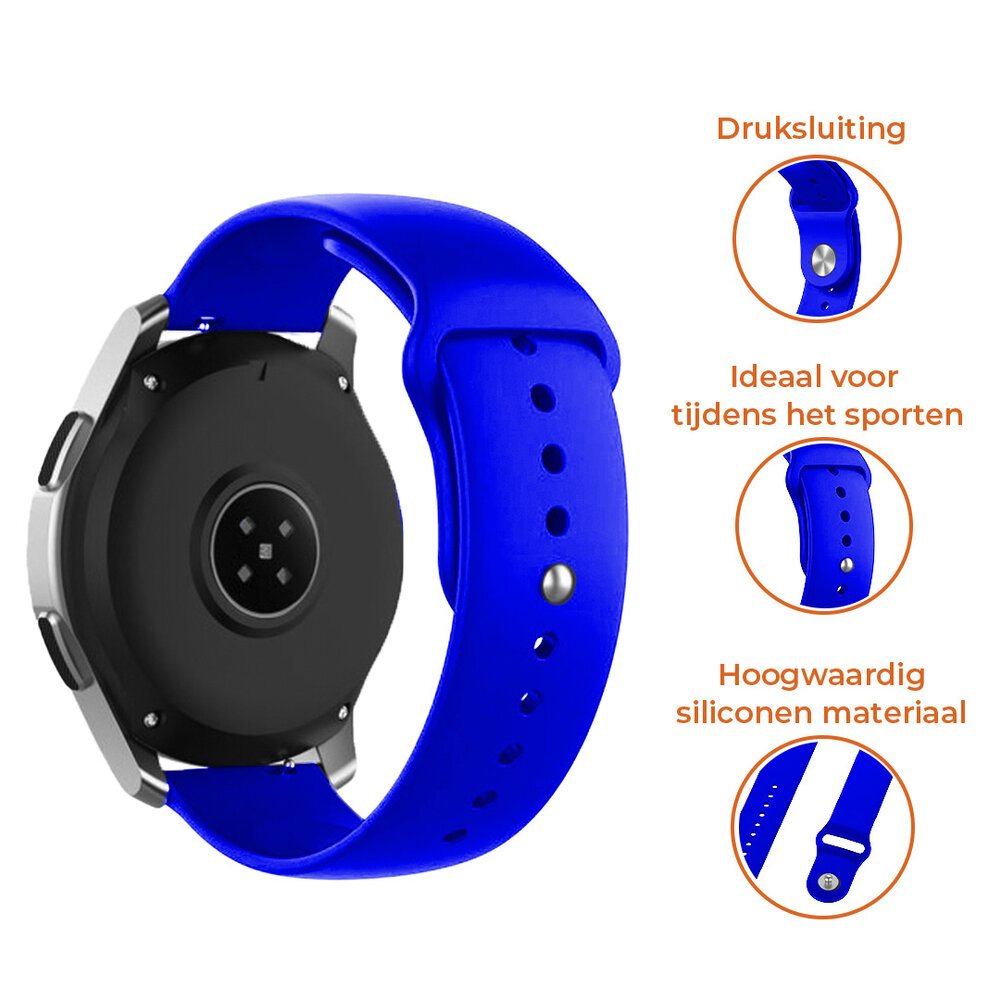 Strap-it® Strap-it OnePlus Watch 3 sport band (blauw)