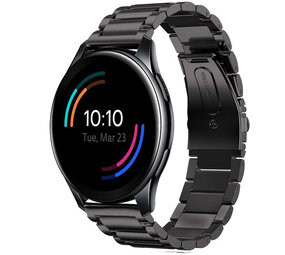 Strap-it® OnePlus Watch 3 titanium bandje (zwart) Strap-it® OnePlus Watch 3 titanium bandje (zwart)