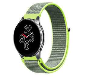 Strap-it® OnePlus Watch 3 nylon band (fluoriserend)