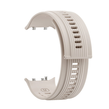 Strap-it® Strap-it Huawei Watch D2 siliconen bandje (beige)