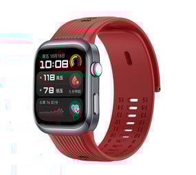 Strap-it® Huawei Watch D2 siliconen bandje (rood)