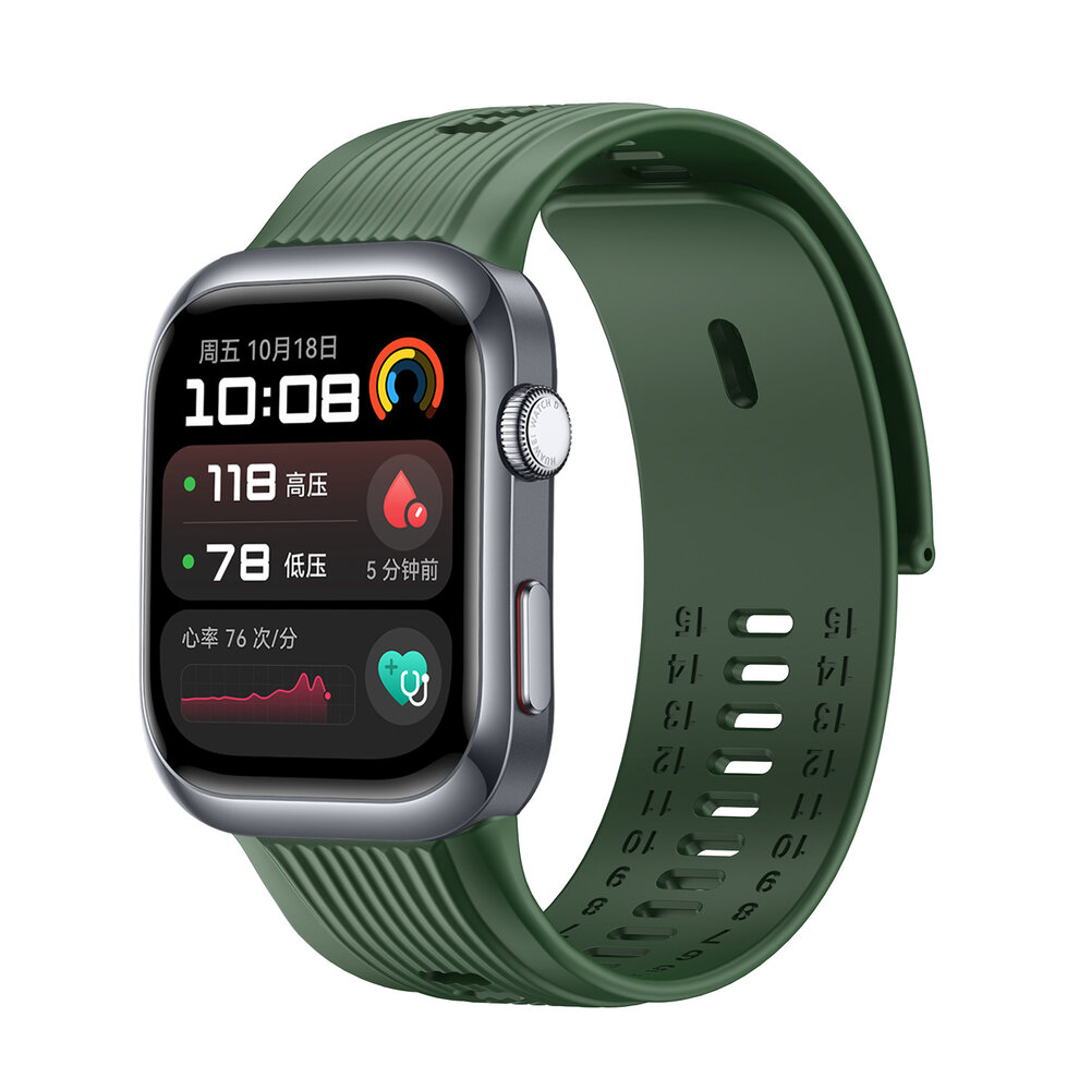 Strap-it® Strap-it Huawei Watch D2 siliconen bandje (groen)