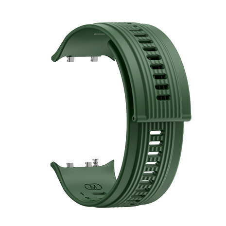 Strap-it® Strap-it Huawei Watch D2 siliconen bandje (groen)