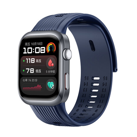 Strap-it® Strap-it Huawei Watch D2 siliconen bandje (donkerblauw)