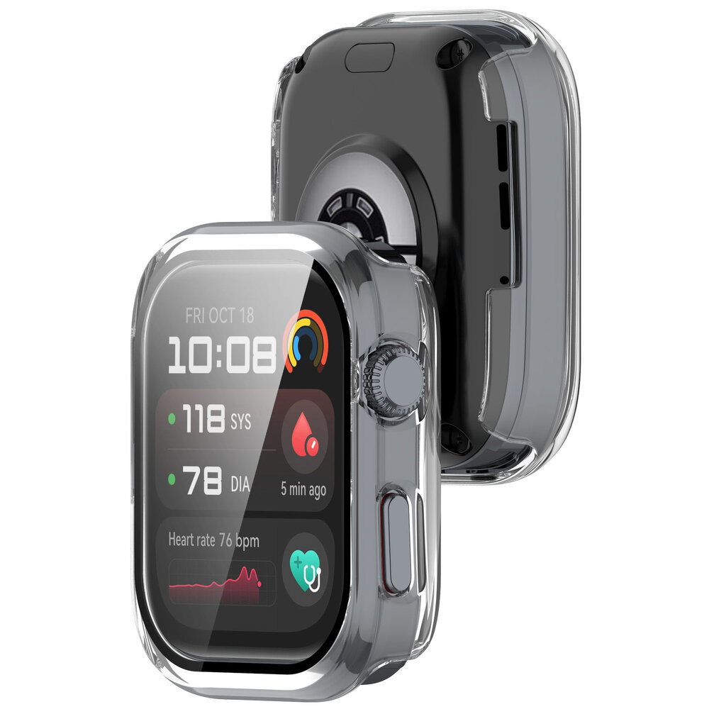 Strap-it® Strap-it Huawei Watch D2 hard case met glas (transparant)