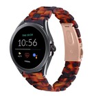 Strap-it® Strap-it Fossil Gen 5e - 44mm resin band (lava)