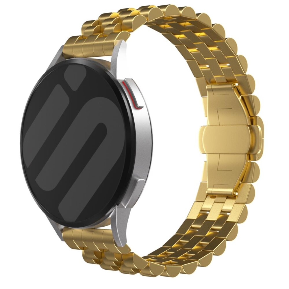 Strap-it® Strap-it Fossil Gen 5e - 44mm Jubilee stalen band (goud)