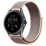 Strap-it® Fossil Gen 5e - 44mm nylon band (pink sand)