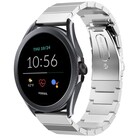 Strap-it® Strap-it Fossil Gen 5e - 44mm metalen bandje (zilver)