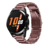 Strap-it® Huawei Watch GT 2 stalen band (brons-goud)