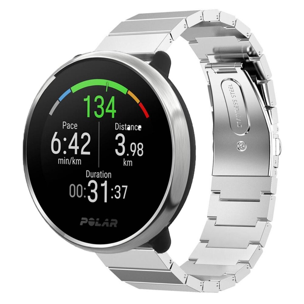 Strap-it® Strap-it Polar Ignite metalen bandje (zilver)