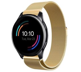 Strap-it® OnePlus Watch Milanese band (goud)