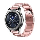 Strap-it® Strap-it Samsung Gear S3 stalen band (rosé pink)