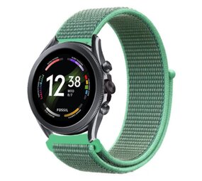 Strap-it® Fossil Gen 6 - 44mm nylon band (mint)