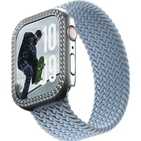 PanzerGlass PanzerGlass Apple Watch 10 - 46 mm SAFE Bling Bumper (zilver)