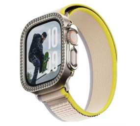 PanzerGlass PanzerGlass Apple Watch Ultra (2) SAFE Bling Bumper (goud)