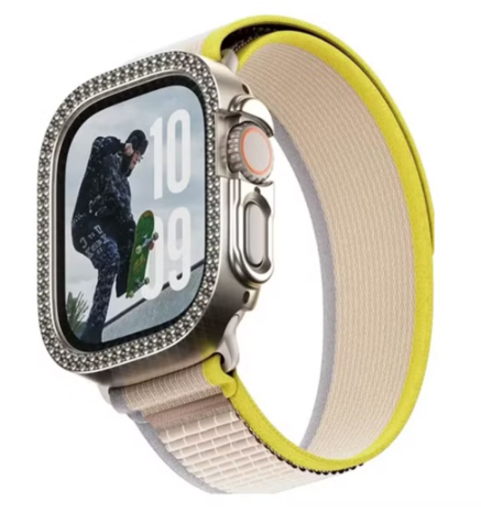 PanzerGlass PanzerGlass Apple Watch Ultra (2) SAFE Bling Bumper (goud)