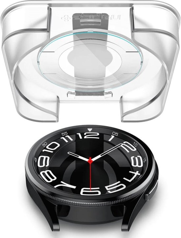 Spigen Spigen Samsung Galaxy Watch 6 Classic 47mm Screen Protector met montage frame (2-pack) Spigen Spigen Samsung Galaxy Watch 6 Classic 47mm Screen Protector met montage frame (2-pack)