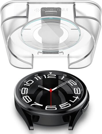 Spigen Spigen Samsung Galaxy Watch 6 Classic 47mm Screen Protector met montage frame (2-pack) Spigen Spigen Samsung Galaxy Watch 6 Classic 47mm Screen Protector met montage frame (2-pack)