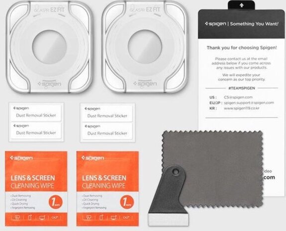 Spigen Spigen Samsung Galaxy Watch 6 Classic 47mm Screen Protector met montage frame (2-pack) Spigen Spigen Samsung Galaxy Watch 6 Classic 47mm Screen Protector met montage frame (2-pack)