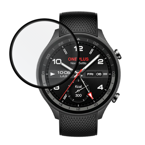 Strap-it® Strap-it OnePlus Watch 2R screen protector (PMMA)