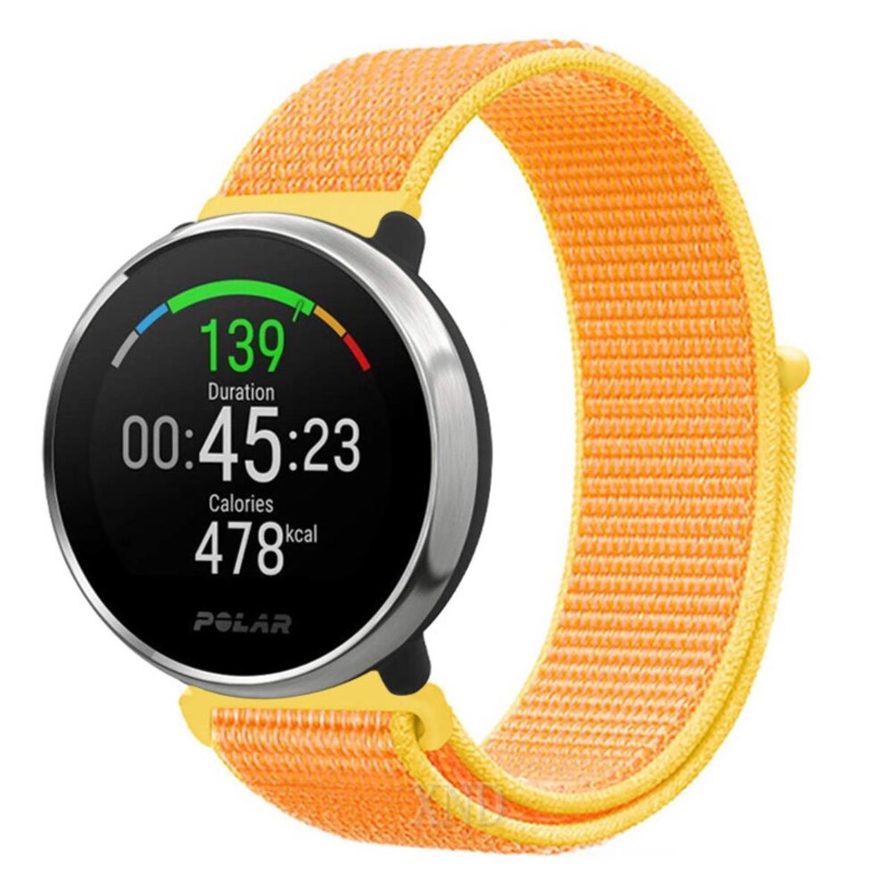 Strap-it® Strap-it Polar Ignite nylon band (lichtgeel)