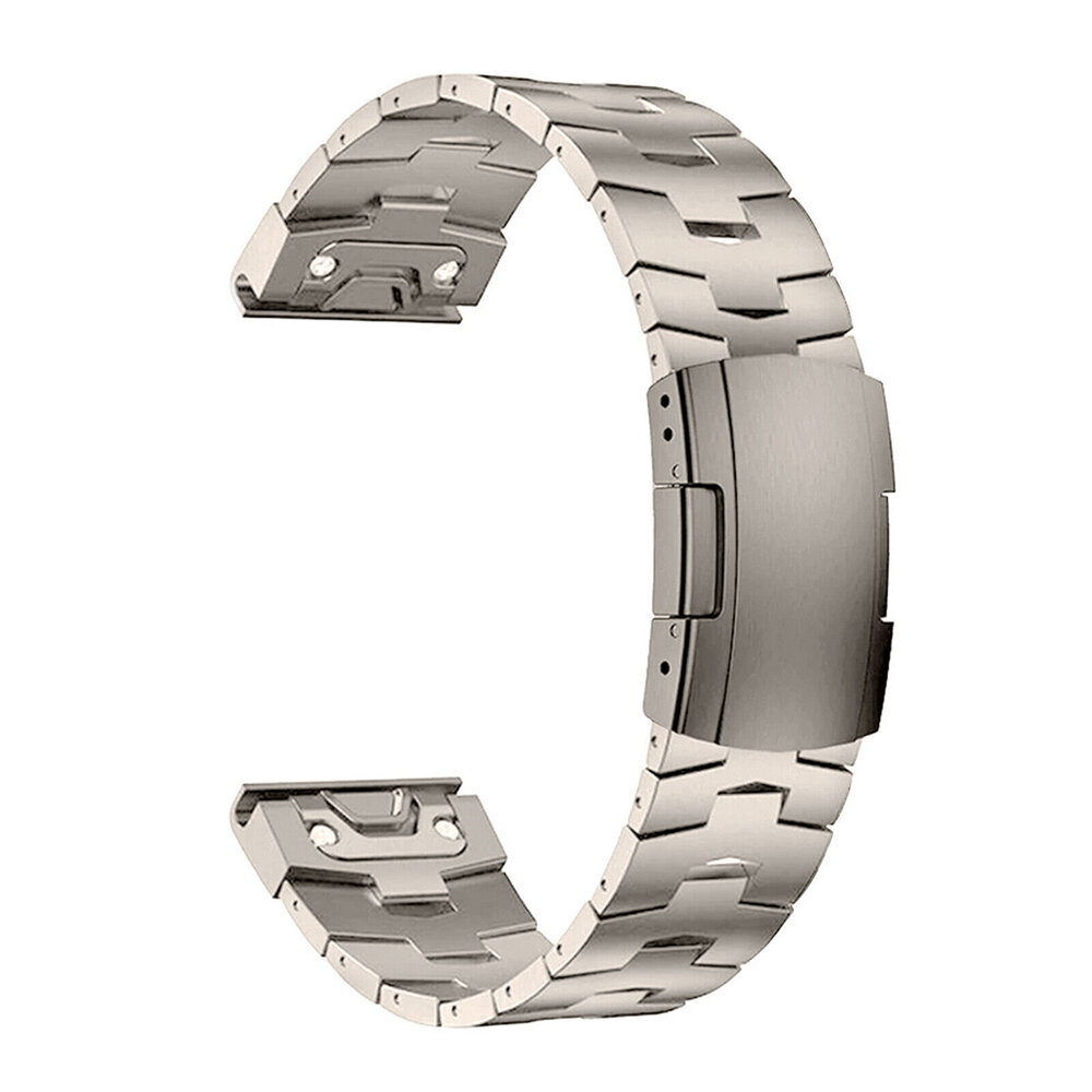 Strap-it® Strap-it Garmin Tactix 7 titanium bandje (titanium)