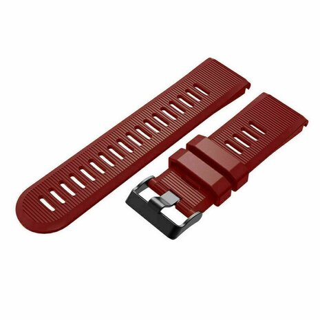 Strap-it® Strap-it Garmin Tactix 8 - 51mm siliconen bandje (rood)