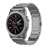 Strap-it® Garmin Tactix 8 - 51mm magnetische titanium band (grafiet)
