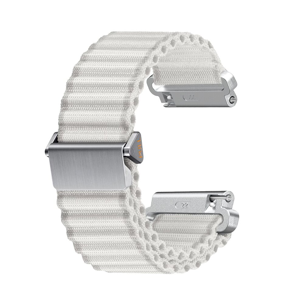 Strap-it® Strap-it Amazfit GTR 4 outdoor nylon bandje (grijs)