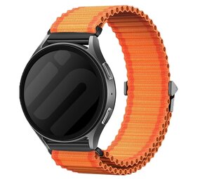 Strap-it® Xiaomi Watch 2 outdoor nylon bandje (oranje)