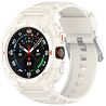 Strap-it® Strap-it Samsung Galaxy Watch Ultra TPU bandje met frame (ivoor wit) Strap-it® Strap-it Samsung Galaxy Watch Ultra TPU bandje met frame (ivoor wit)