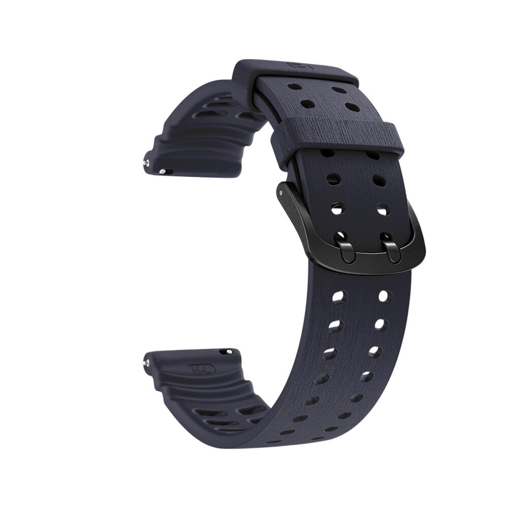 Strap-it® Strap-it Polar Grit X silicone grain band (donkerblauw)