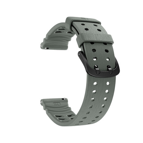 Strap-it® Strap-it Polar Grit X silicone grain band (donkergrijs)