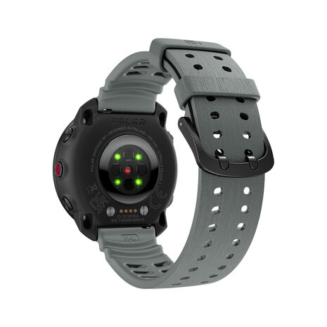 Strap-it® Strap-it Polar Grit X Pro silicone grain band (donkergrijs)