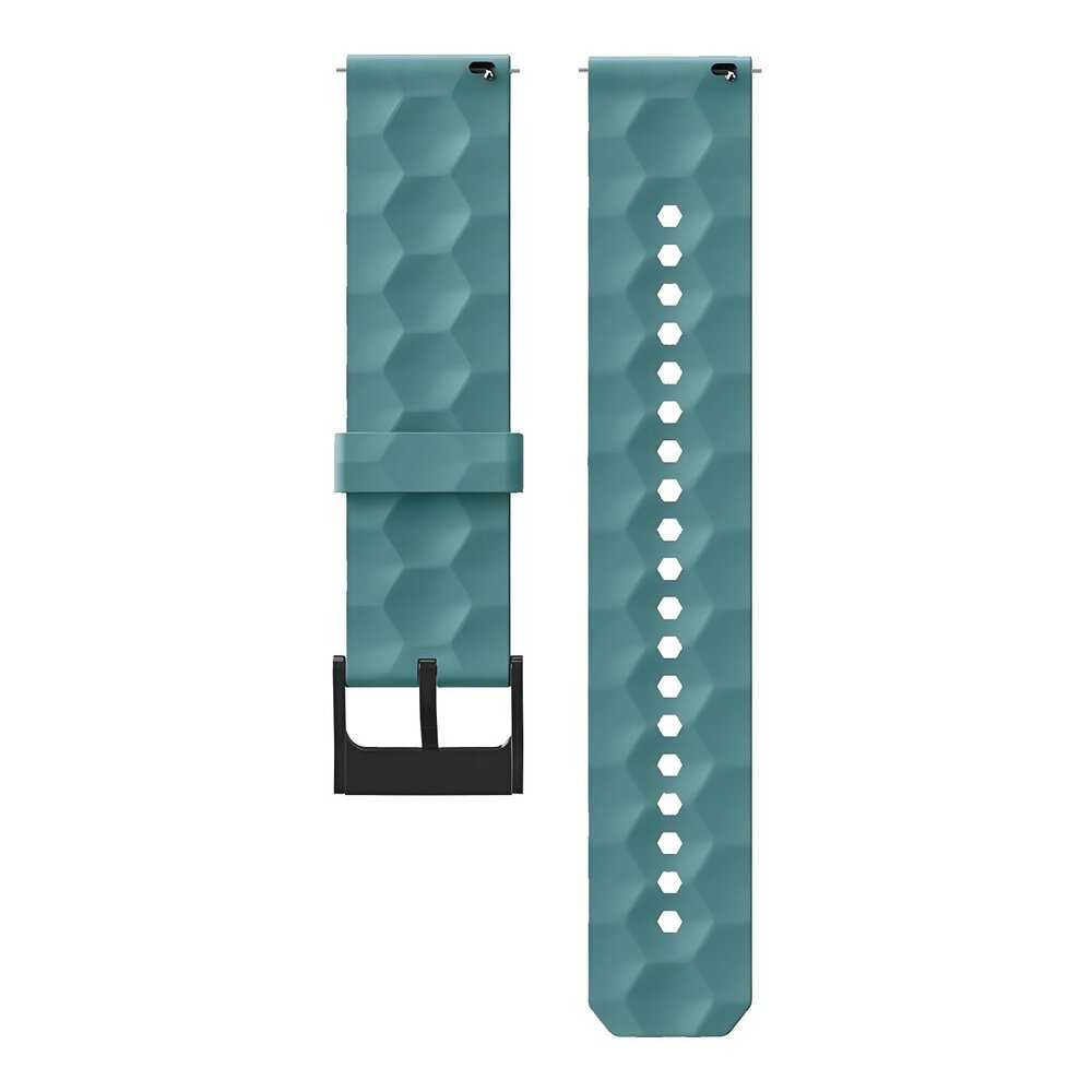 Strap-it® Strap-it Oppo Watch X2 silicone hexa band (grijsblauw)